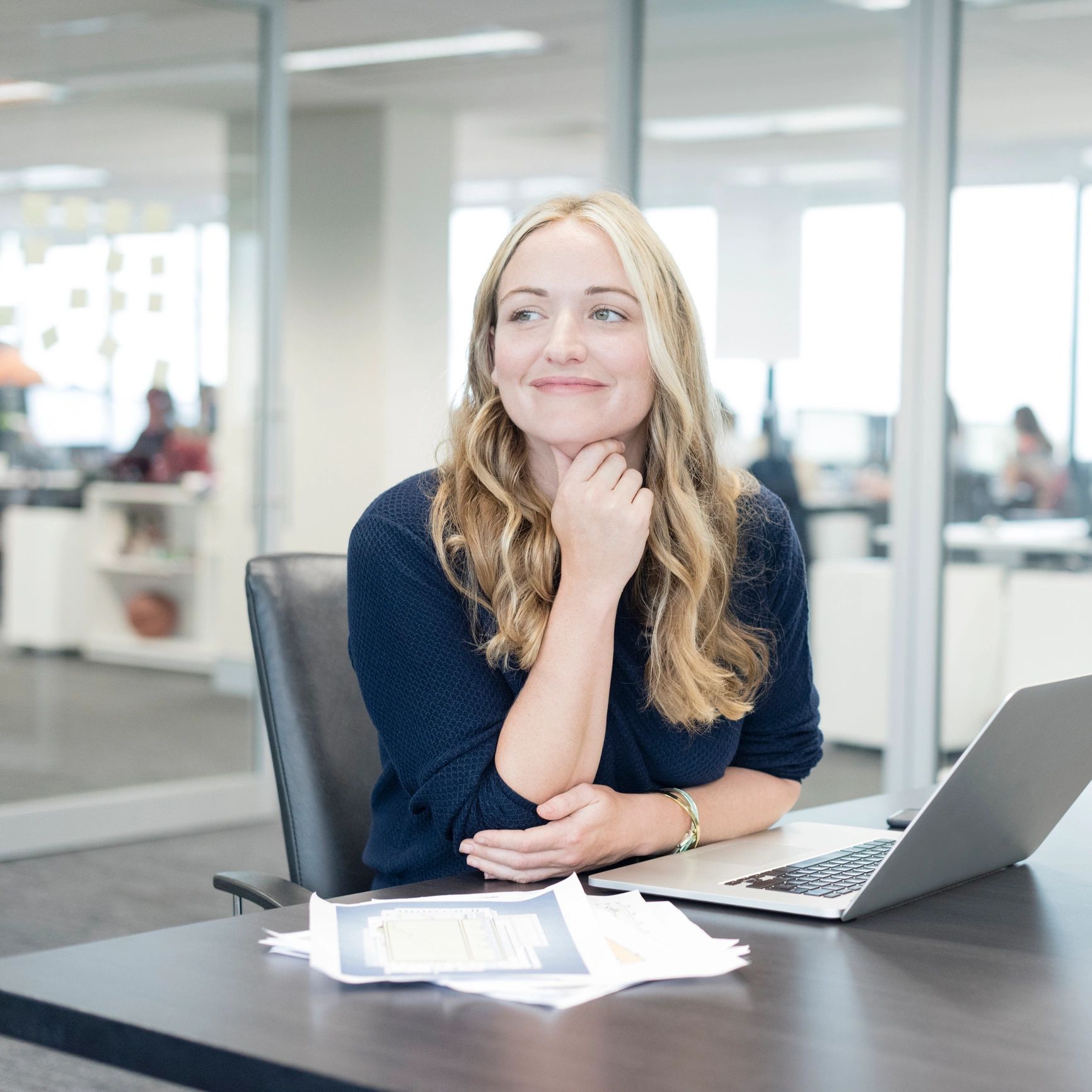 Portrait representing a managing partner